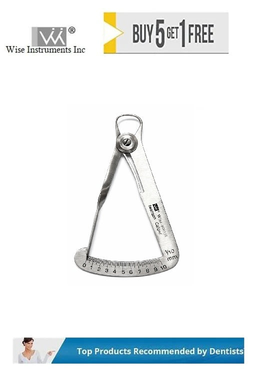 IwanSon Spring Caliper | Dental Measuring Caliper for Metal & Porcelain ...