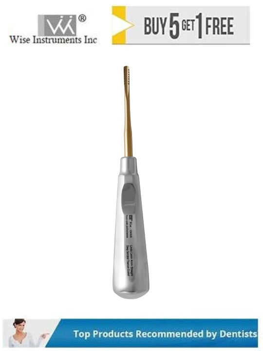 Atraumatic Lindo Levin Root Elevator 4mm Straight (Easy Extraction)