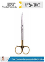 Metzenbaum Scissors, Curved, Sharp, 14.5cm