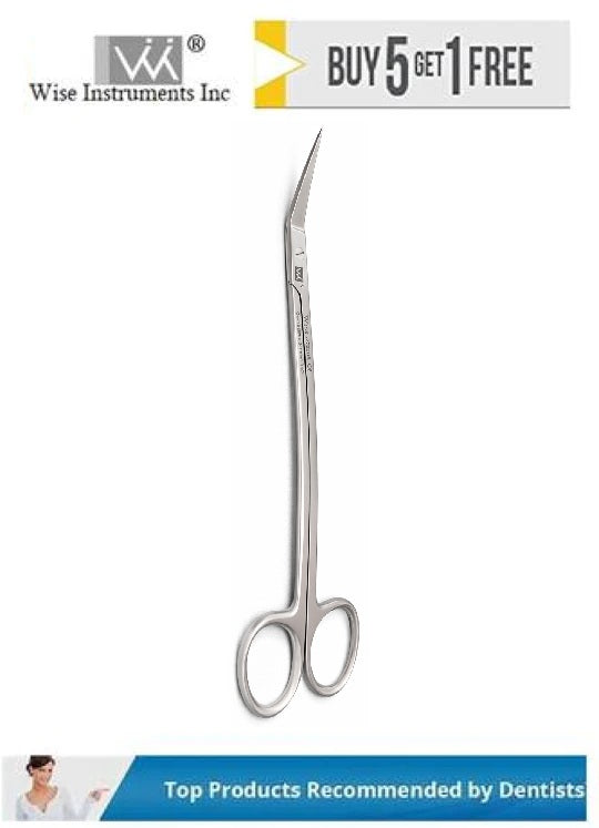 Dean Scissors Curved Handle 16.5cm | Dental & Surgical Tissue Scissors ...