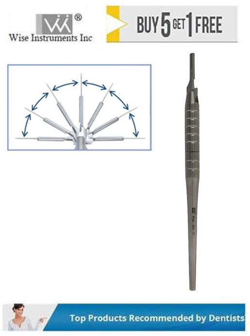 Scalpel Handle Adjustable Angles Six Ways