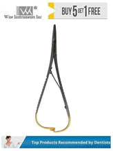 Mathieu Needle Holder, 14 cm (5.5") Tungsten Carbide Jaws