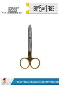 Crown Scissor, Curved, 12cm Tungsten Carbide