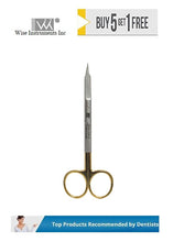 Goldman Fox Scissors Straight, 13cm Tungsten Carbide