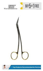 Locklin Scissor, Open Handle, Angled, 16cm