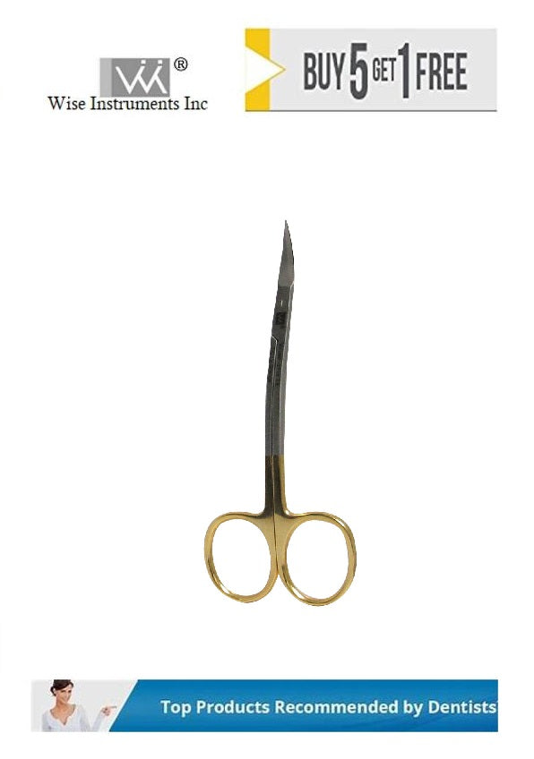 LaGrange Scissors Curved 11.5cm | Tungsten Carbide Dental Scissors ...