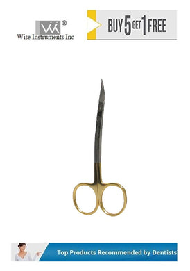 LaGrange Scissors Curved, 11.5cm Tungsten Carbide