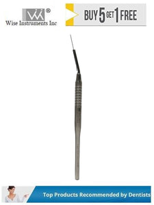 Angled Round Scalpel Handle With Blade
