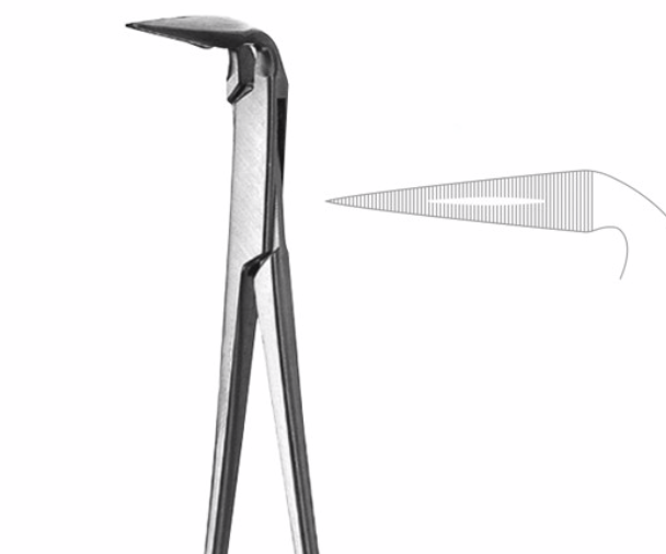 90° Steiglitz Post & Point Removal Forceps